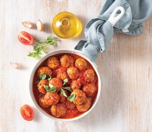 קציצות טופו ברוטב עגבניות-מטבח קל