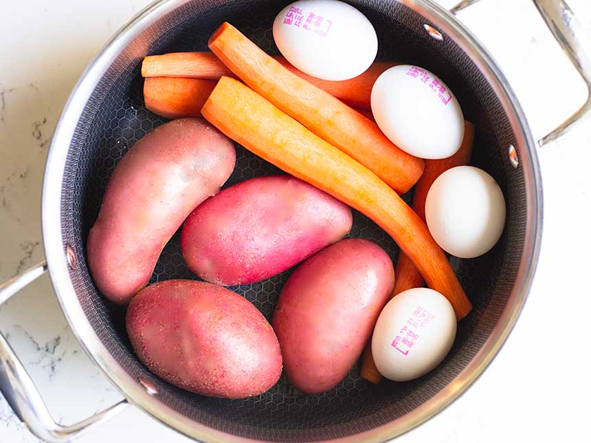סלט תפוחי אדמה | סלט מיונז - מטבח קל