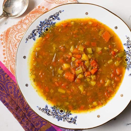 מרק ירקות מתכון | מרק ירקות עשיר - מטבח קל