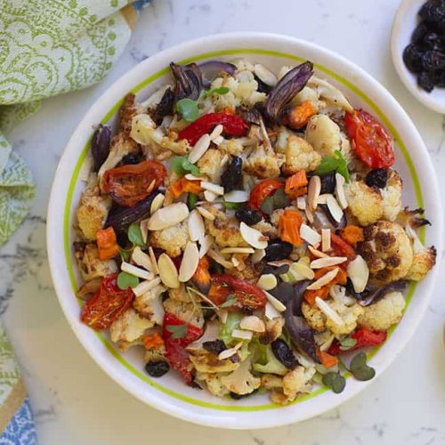 סלט כרובית | מתכון סלט כרובית של מסעדת כרמים - מטבח קל