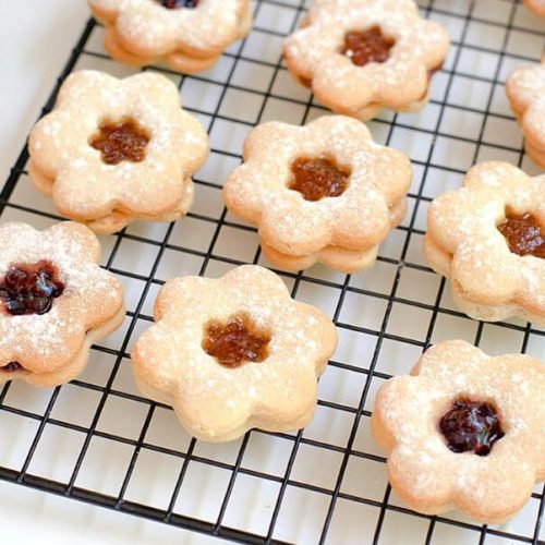 עוגיות ריבה | עוגיות עם ריבה - מטבח קל