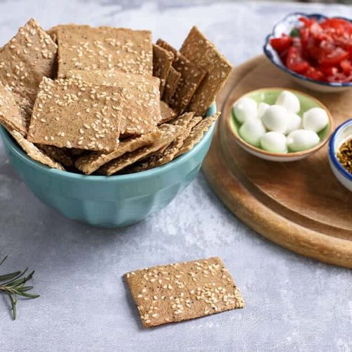 קרקרים | קרקרים בריאים - מטבח קל